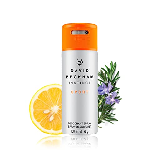 Image of David Beckham Instinct Sport Deodorant Spray for Men - 150ml (Pack of 2)