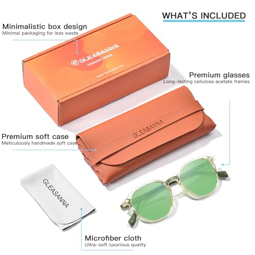 Image of Sleep Glasses for 99.9% Blue Light Glasses Dual AR Coatings Green Lens for Computer Gaming Reduce Eyestrain