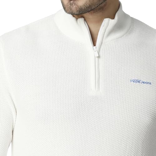 Image of Pepe Jeans Men Cotton Round Neck Sweater