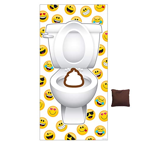 Creative Converting 329377 Show Your Emojions Door Toss Game