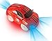 Mindscope Twister Tracks Neon Glow in The Dark Add On Race Car Series Set of 2 (Red Race & Yellow Race Cars)