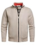Ce cardigan est plus décontracté et peut être associé à des chemises,vous pouvez le porter dans plusieurs occasions.Oralidera cardigan en tricot classique pour homme: excellente douceur chaleur confort,pas de boulechage et durable.