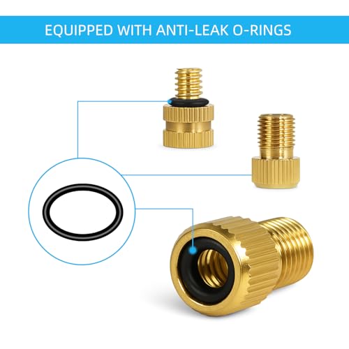 14PCS Air Pump Adapter Kit, with Ball Inflator Needles and Air Pump Nozzles for Inflatable Pool Toys, Bike Tires, Air Compressor, Air Mattress, Basketball