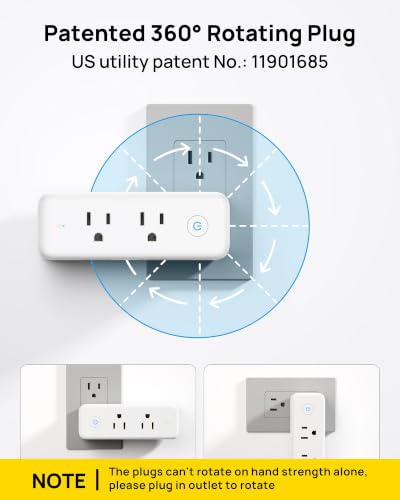 Image of TROND Outlet Extender Surge Protector - 6 AC Outlet Splitter with Switch