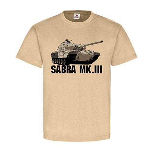 T-shirt Sabra MkIII Copytec Turquie Israël Combat M60T Beige XL