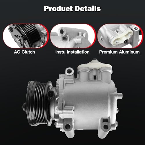 Image of AC Compressor for Mercury Mountaineer for Ford Explorer for Explorer Sport