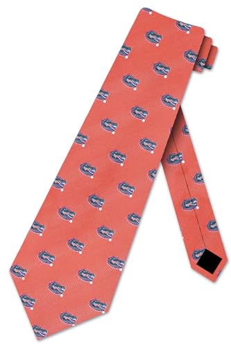 Eagles Wings Gators Ties Mens University of Florida Neckties (Echo Woven Silk)