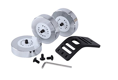 Contrepoids Movo SGW-5 Chrome pour Sangle d'épaule SG100 et SG300 (2,1 lbs) Cover