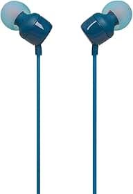 JBL, Fone de Ouvido, Intra-Auricular, Tune 110 - Azul