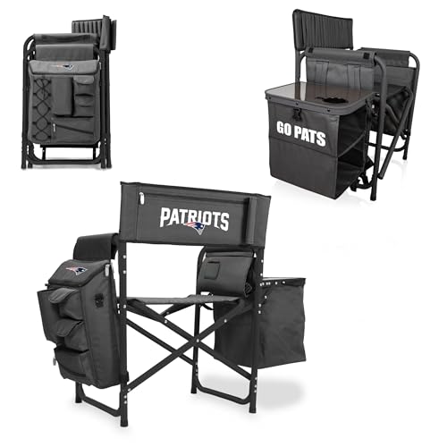 Image of Picnic TIME NFL Unisex-Adult NFL Fusion Camping Chair with Side Table and Soft Cooler, Beach Chair for Adults, Lawn Chair