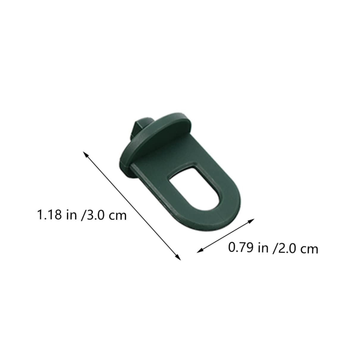 Toyvian 3 Ensembles Crochets pour Pots De Fleurs Suspendus Crochets pour Paniers Suspendus Supports pour Plantes Crochets De Suspension pour Pots De Fleurs 20 pièces * 3