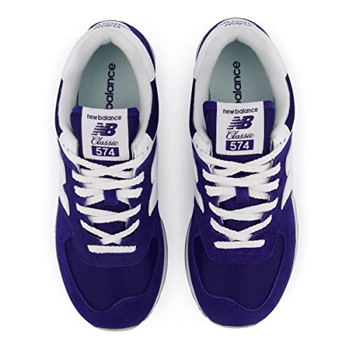 Image of New Balance Kids 574 New-b V2 Familiar Ground Hook and Loop Sneaker