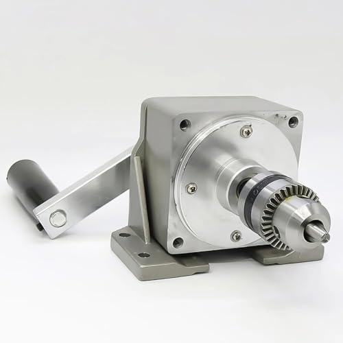 Máquina Roscadora De Manivela, Máquina Roscadora De Perforación Portátil, Roscadora Manual De Alta Precisión con Portabrocas De 0,6 Mm-6mm