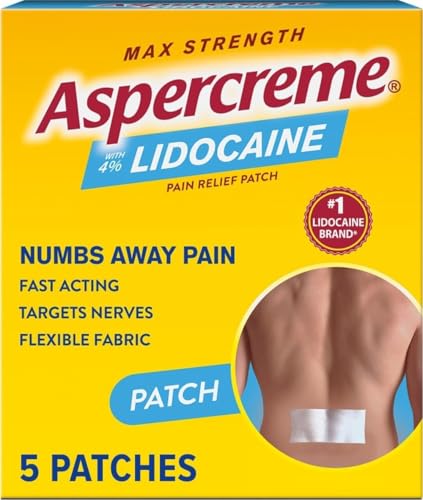 Aspercreme Max Strength Lidocaine Pain Relief...