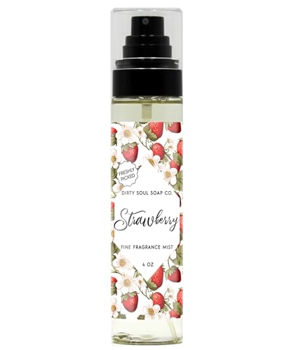 Freshly Picked Strawberry Parfum Mist - Inspired by BBW's Fresh Picked Strawberry | Long Lasting Scent | Fragrance Dupe