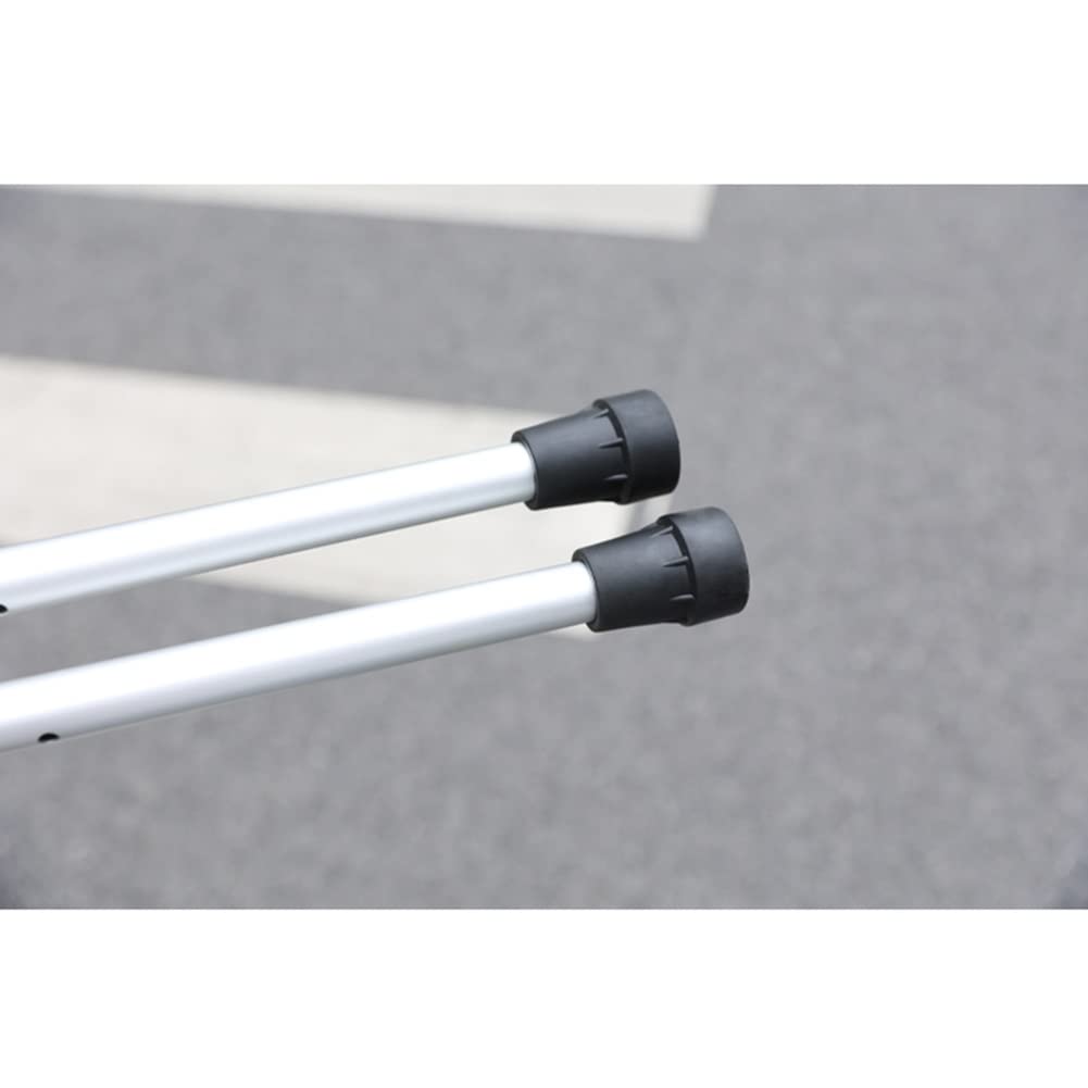 Muletas axilares Ajustables, Bastones para Caminar para Adultos, Mango ergonómico, Ayuda para Caminar para Personas Mayores, adecuadas para Altura: 150-190 cm/5'-6' 2''