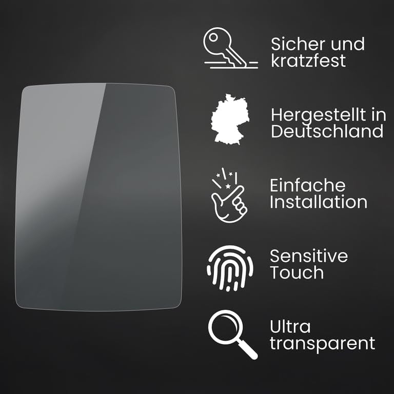 Bruni Screen Protector compatible with Sigma BC 16.16 Protector Film, crystal clear Protective Film (2X)