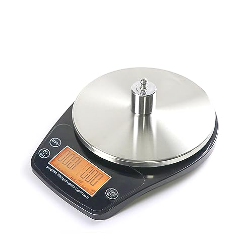 キッチンスケール 小型 0.1g単位測定 ? 3kg対応 精密製菓計量 ブルーバックライト付き