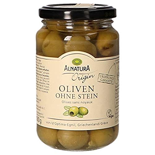 Alnatura Origin Oliven, Grün ohne Stein / 170 g