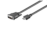 Color del producto es negro CABLEPELADO Cable DVI-D 18+1 a HDMI Macho 1 M Negro