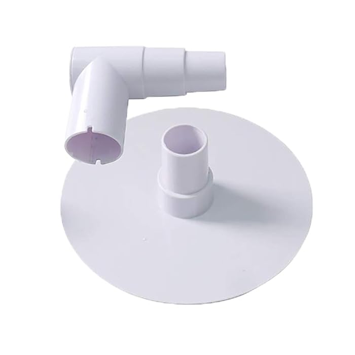 Buy ATIE Pool Skimmer Skim Vac Plate Adapter with 90 Degree Elbow for