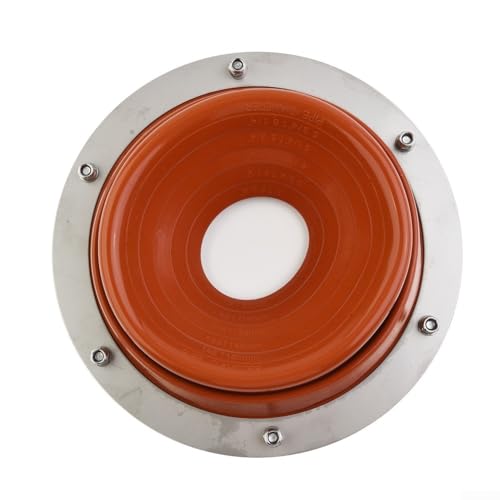Conector de chimenea resistente al calor con collar de silicona de alta densidad 7