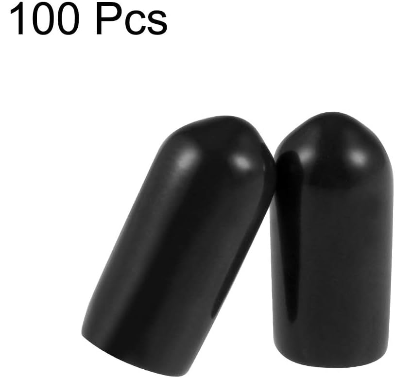 MACHSWON 100pcs Rubber End Caps 6mm ID - Image 3