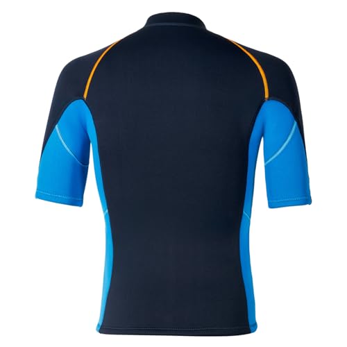 Moily Top de Traje de Neopreno de Manga Corta – 1.5mm con Cierre Frontal para Hombre para Surf miniatura 7