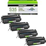 greencycle Compatible 7833a001aa S35 S-35 FX8 Toner Cartridge Replacement for Canon imageCLASS D320 D340 D383 510 FAXPHONE ICD-340 L170 L400 Printer Copier Ink Cartridge (Black, 4 Pack)