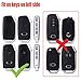 vurbemes TPU Car Protector Key Fob Cover Case with Chain for Kia 2020-2022 Soul 2019-2021 Forte 2020-2021 Telluride K5 2021-2022 Seltos NIRO Sportage Sorento Smart Remote Key Fob (Red)