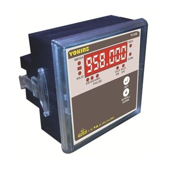 YOKINS YI-536, Digital Dual source Three Phase Energy(kWh) meter, AC 5A CT selectable, and 500V PT Selectabe, 96x96sqmm