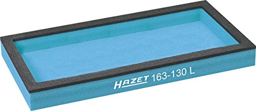 HAZET 163-130L 2-Komponenten-Weichschaumeinlage leer | Safety-Insert-System – alle Werkzeuge rüttelfest eingebettet | Made in Germany