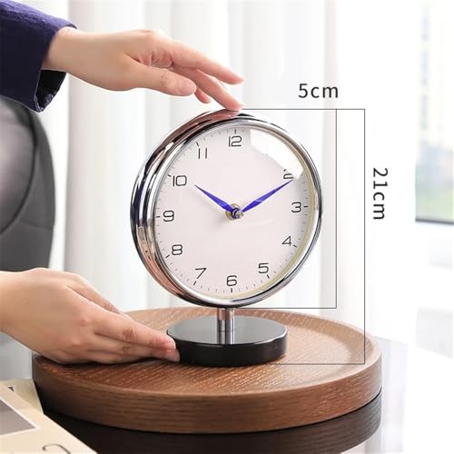 Reloj de mesa retro minimalista electronico y silencioso 2