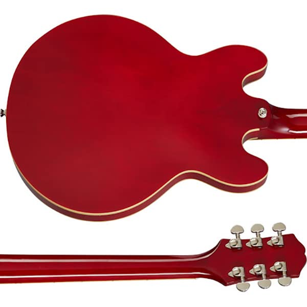 Epiphone ES-339赤 セミアコ PU交換 ペグ交換 訳あり