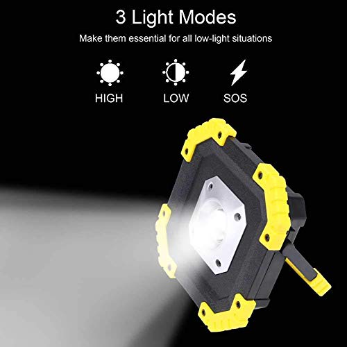 Panne de courant solution avec projecteur LED portable 10W - 4