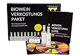 bio weingeist 🥂 DO IT YOURSELF Weintasting Set für 2 Personen inkl. Vorbereitungs-Tipps zur Verkostung, Snack-Empfehlung, Willkommens-Video, informatives Tasting-Booklet mit Kostreihenfolge und -anleitung sowie Wein-Aromarad zur einfacheren Orientierung.