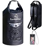EARTH&RIVER Mochila seca para kayak, 20 L)