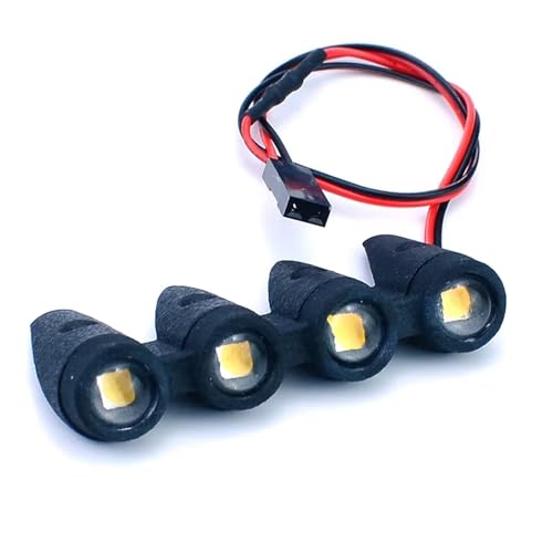Luces Vehículo RC para MJX 14303 focos de actualización Hyper GO 1/14