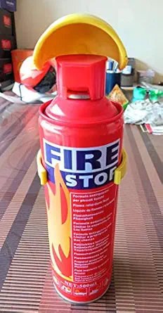 ECO FIRE FIRE Stop Aluminum Flame Retardant Fuild Portable Fire Extinguisher,500ml, Red