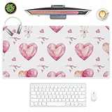 Entretien facile : facile à nettoyer, il suffit de l'essuyer avec un chiffon humide. Ce tapis de souris durable est un cadeau pratique et attentionné pour tout amateur de tapis de souris gamer ou utilisateur de bureau à domicile. (Non lavable en machine).