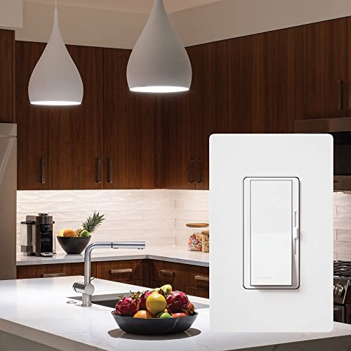 Image of Lutron Diva Electronic Low Voltage Dimmer | 300-Watt, Single-Pole or 3-Way | DVELV-303P-AL, Almond