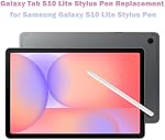 Onglet Galaxy S10 Lite Stylus Pen Touch écran Style S pièce de remplacement de stylo pour Samsung Galaxy Tab S10 Lite avec Tweezer pour Conseils/Nibs (Blanc)