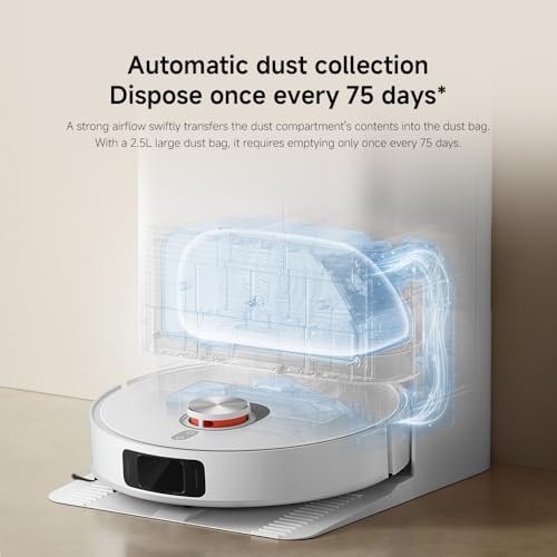 Xiaomi Robot Vacuum X20 Pro – Robotstofzuiger met sterke zuigkracht, dubbele roterende dweilen, automatische stofafvoer, smart basisstation - Afbeelding 6