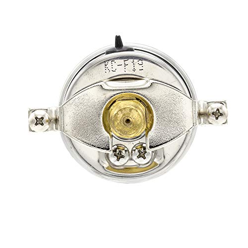 Pic Gauge 203L-204B 2" Dial, 0/15 Psi Range, 1/4" Male Npt Connection Size, U-Clamp Panel Mount Glycerine Filled Pressure Gauge With A Stainless Steel Case, Brass Internals, Stainless Steel Bezel, And Polycarbonate Lens #TOP2