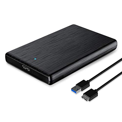 2,5-Zoll-Festplattengehäuse USB 3.0 Micro-B Externe Festplatte Plattengehäuse für HDD SSD Unterstützung UASP SATA III
