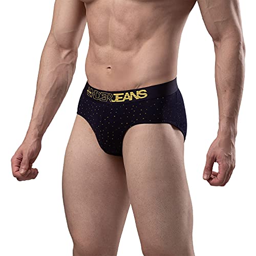 Image of Underjeans Men Cotton Blend Brief