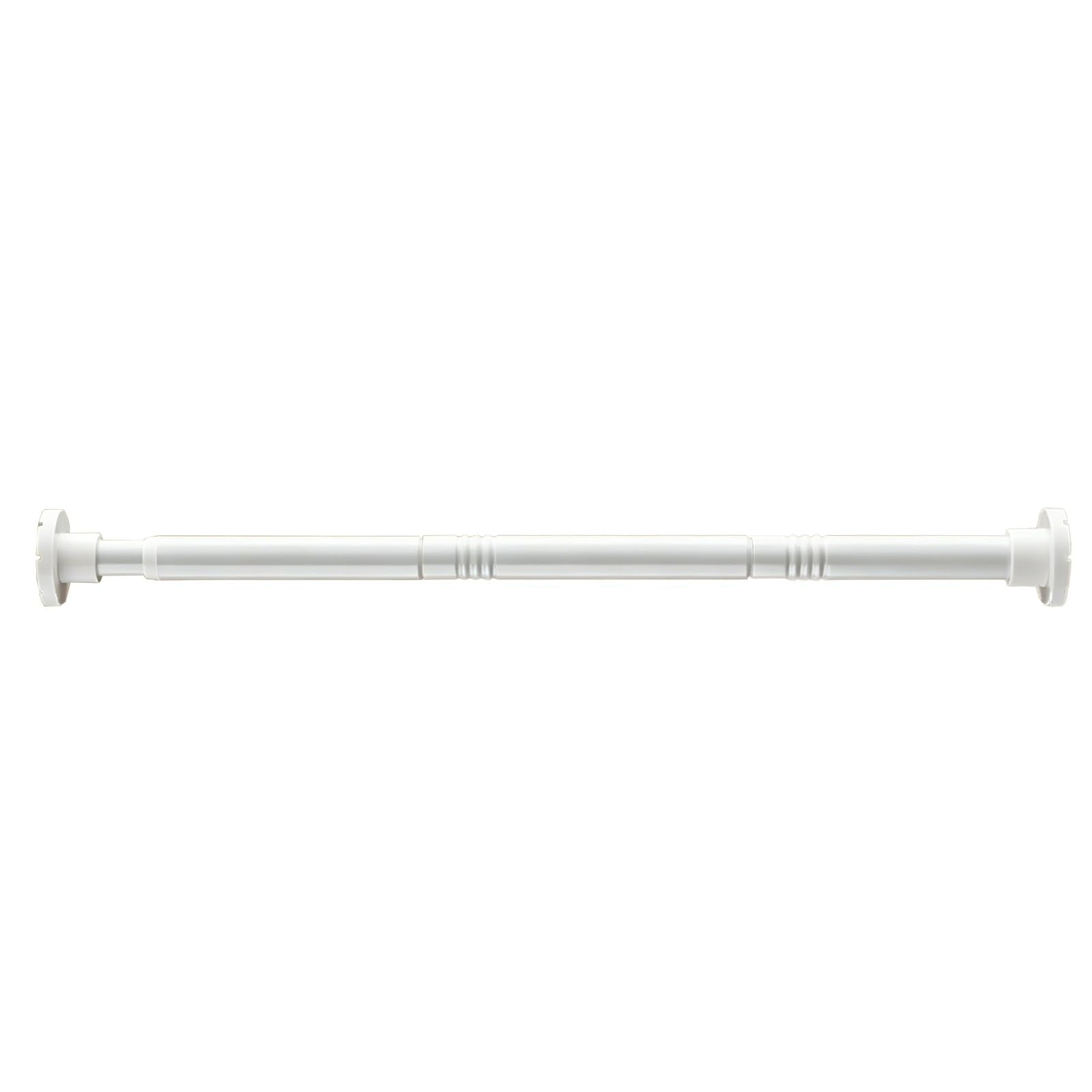 Shower Rod Tension Adjustable No Drilling Tension Curtain Rod, for Doors and Windows with Lengths of 33 to 118 In(White,85-180cm/33-71in)