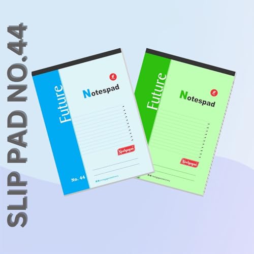 Image of NEELGAGAN Slip Pad No.44 (Type: Plain with 80 Sheet 160 Pages) Pack of 5