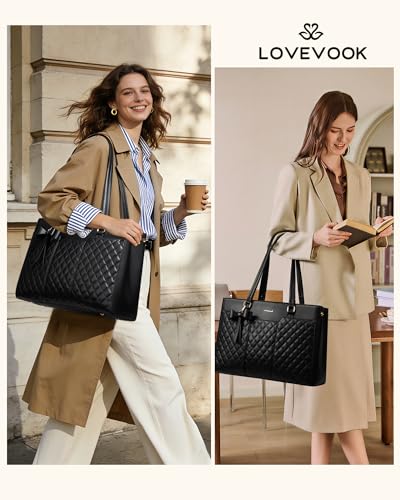 Bolso maletín para portátil de 17.3 pulgadas para mujer miniatura 2