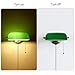 FIRVRE Wall Sconce Plug in, Green Glass Bankers Wall Sconces,Traditional European Vintage Classic Wall Lamp,with Adjustable Retro Lampshade and Plug in Switch for Bedroom Corridor Library